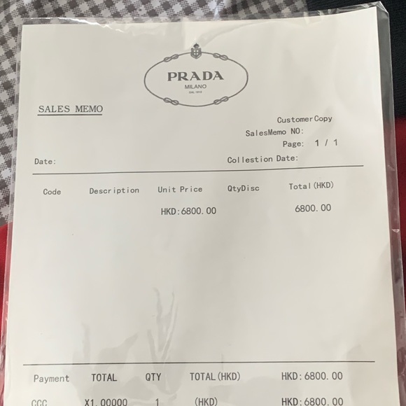 Prada milino blue and black - Picture 2 of 7